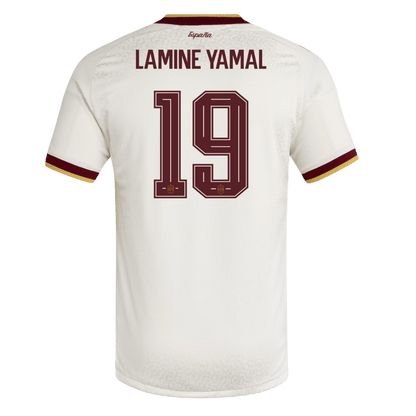 Spain LAMINE YAMAL 19 Away Soccer Jersey Authentic 2026