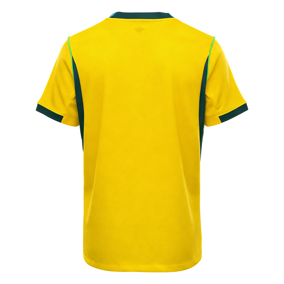 Brazil Home Soccer Jersey World Cup 2026 Yellow