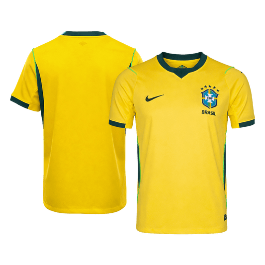 Brazil Home Soccer Jersey World Cup 2026 Yellow