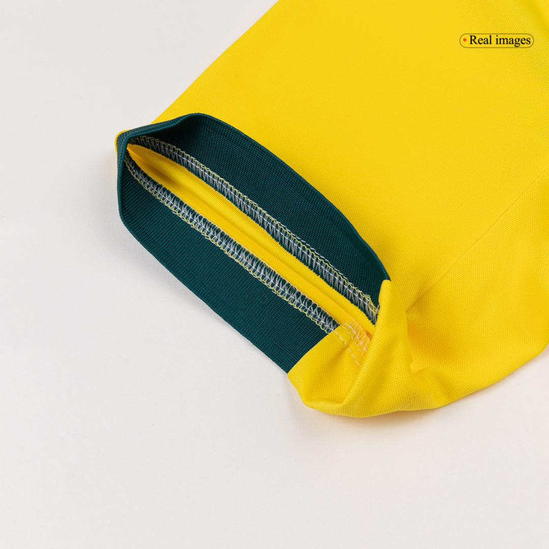Brazil Home Soccer Jersey World Cup 2026 Yellow