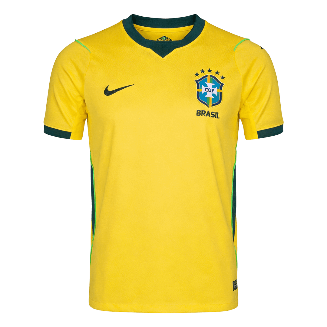 Brazil Home Soccer Jersey World Cup 2026 Yellow