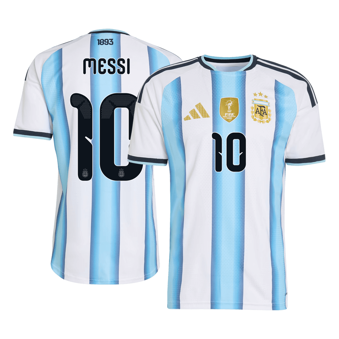 Argentina MESSI 10 Home Soccer Jersey Authentic 2026