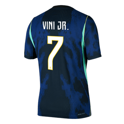 Brazil VINI JR. 7 Away Soccer Jersey Authentic 2026